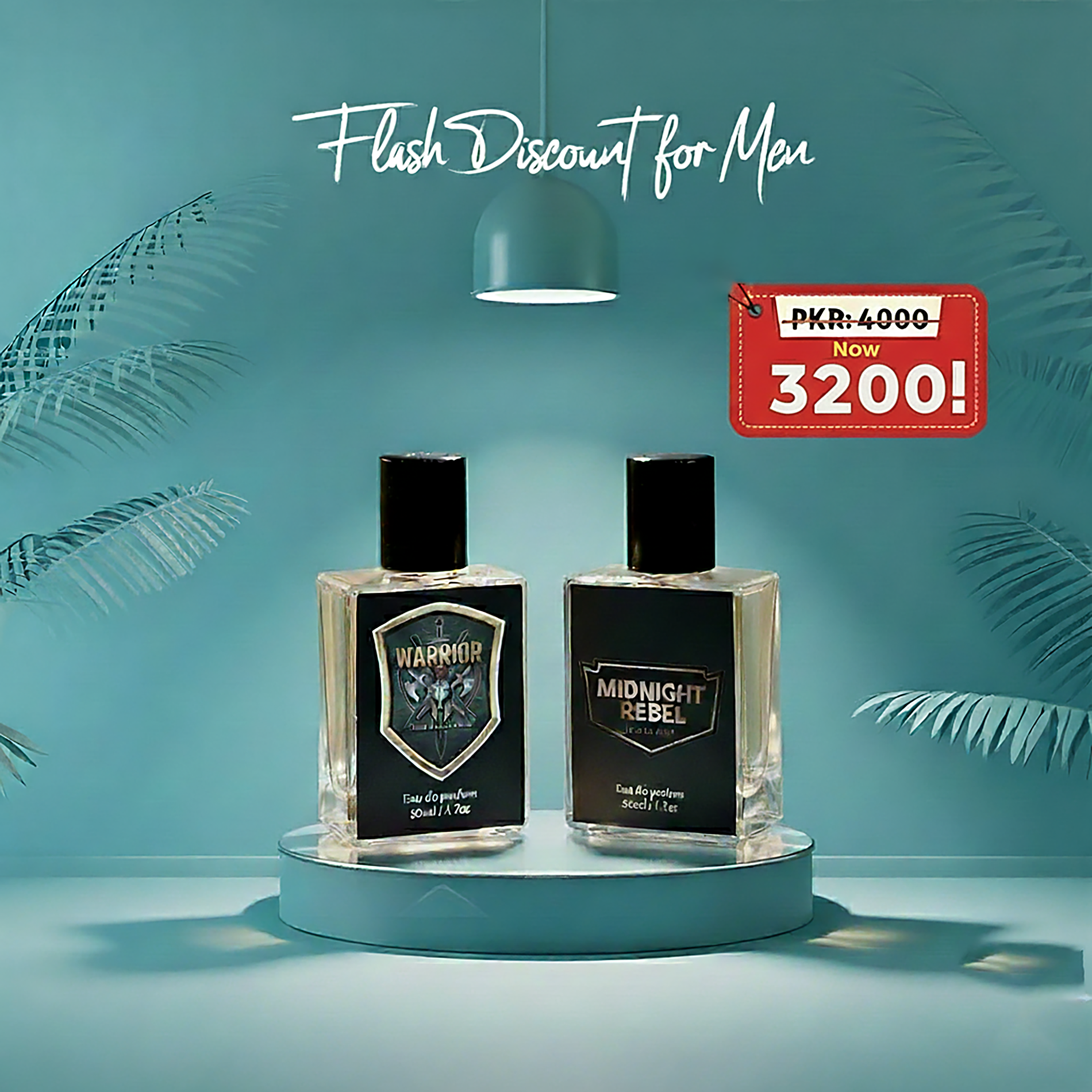 Flash Discounted Sales buy 2 perfume  Midnight Rebel | Warrior